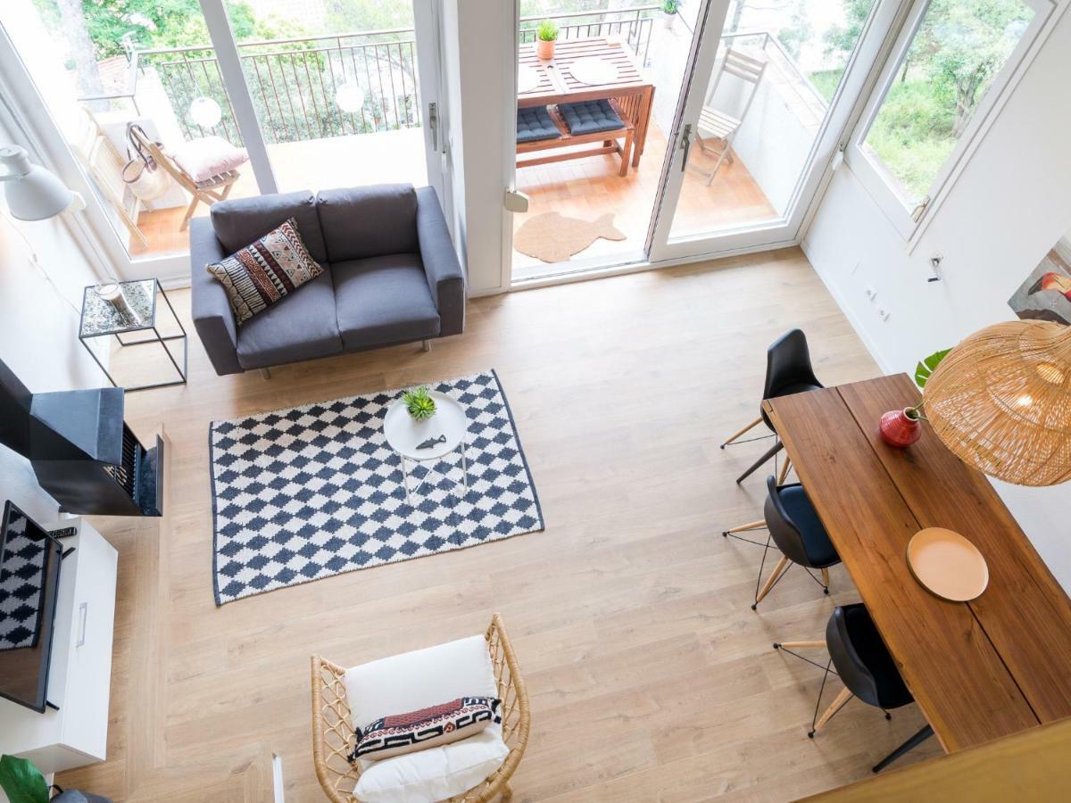 La Vie En Rouge Sa Riera Duplex, Private Parking Apartment Begur Luaran gambar
