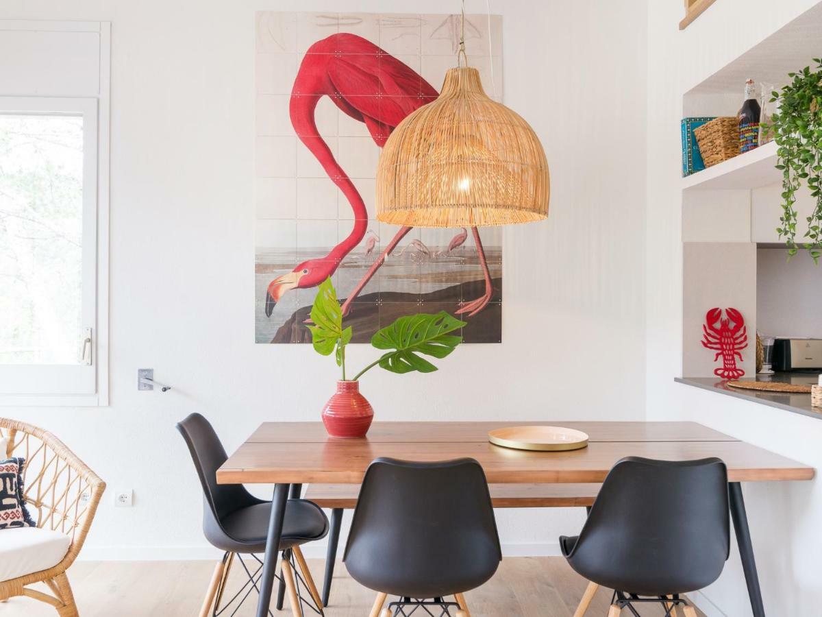 La Vie En Rouge Sa Riera Duplex, Private Parking Apartment Begur Luaran gambar