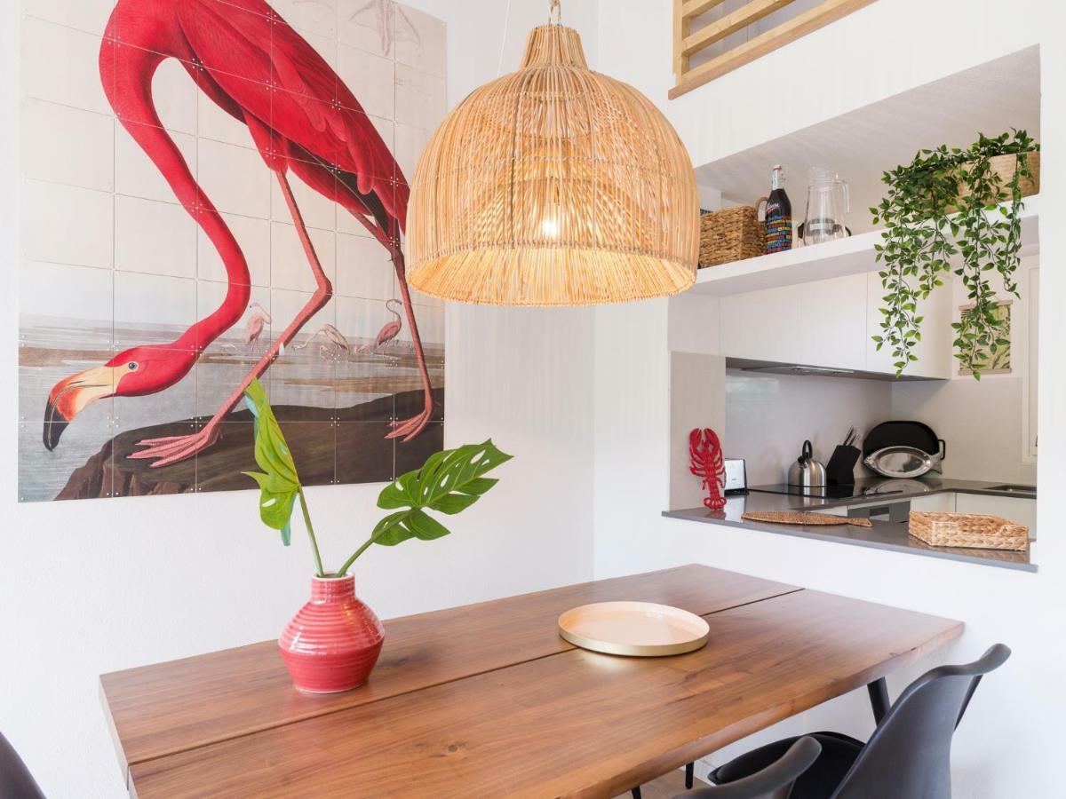 La Vie En Rouge Sa Riera Duplex, Private Parking Apartment Begur Luaran gambar